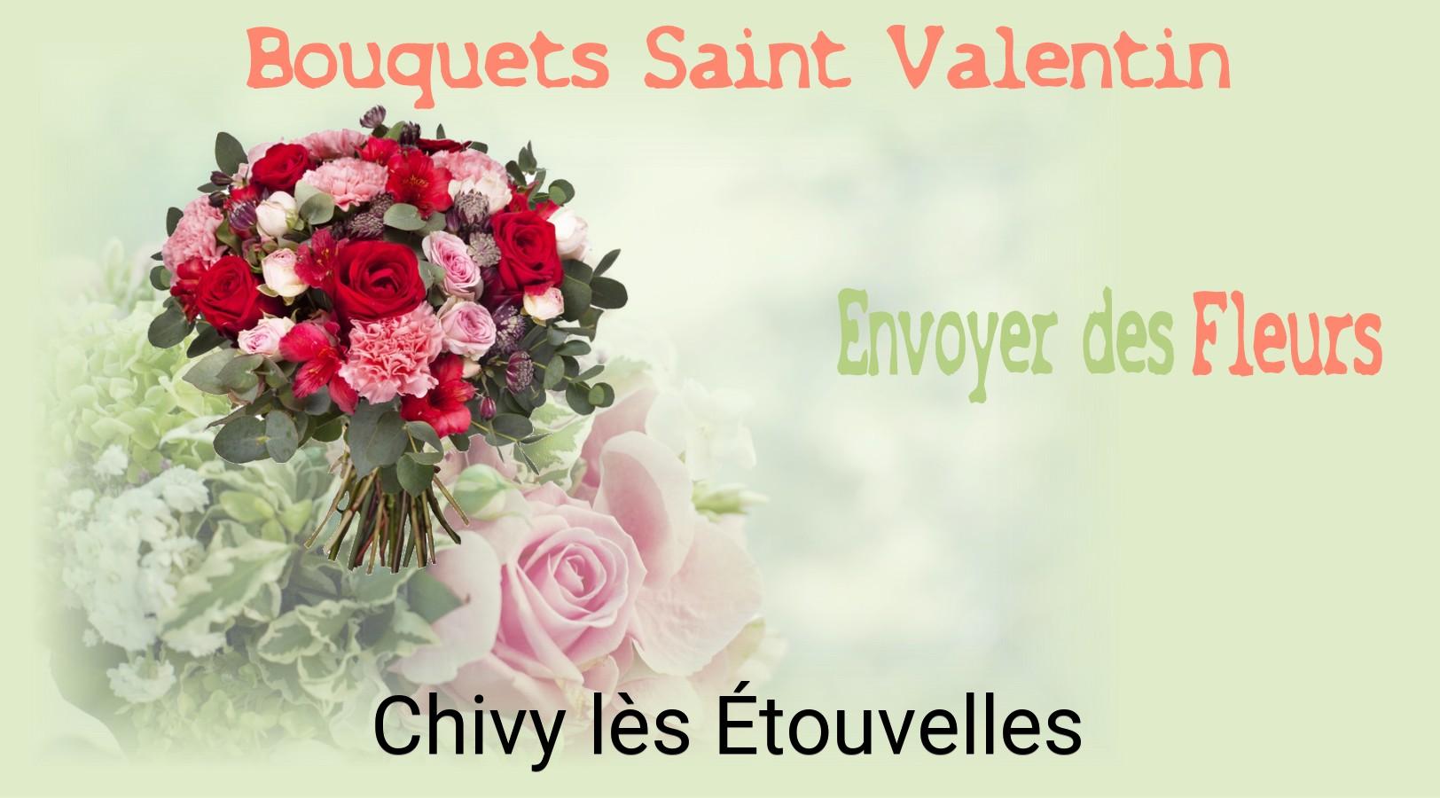 Roses de Saint-Valentin livrées à Chivy-lès-Étouvelles